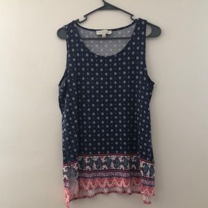 Olive & oak tank top